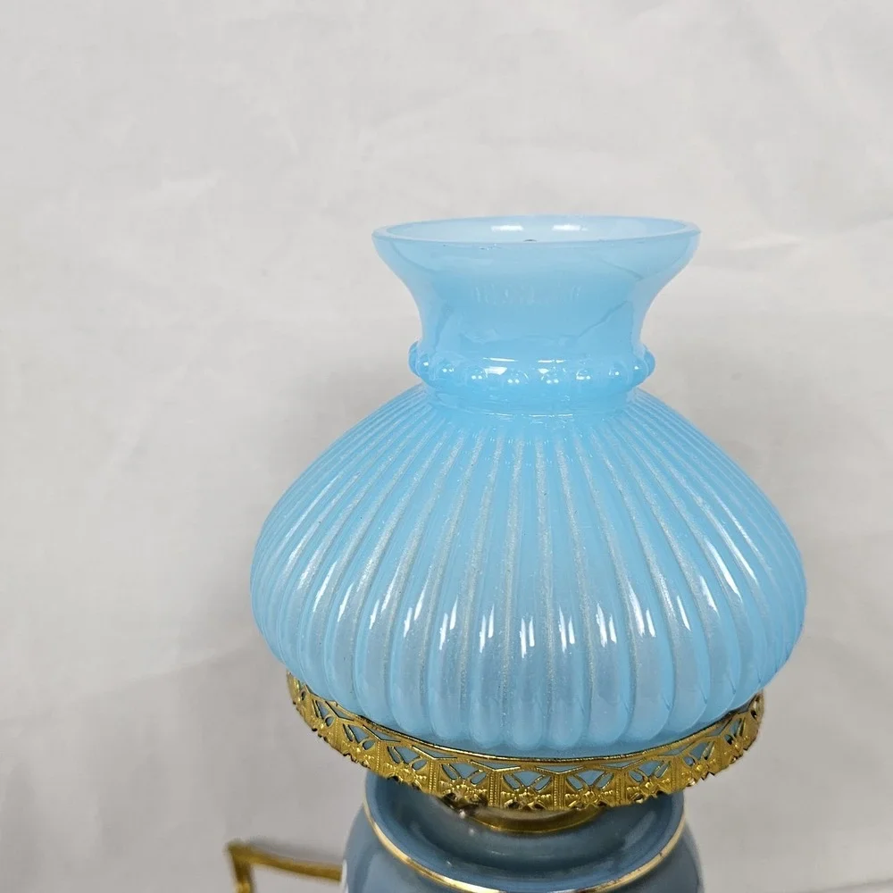 Vintage Murray Feiss Table Lamp 7059 Made in Italy‎ Grecian Couple in Love Scene